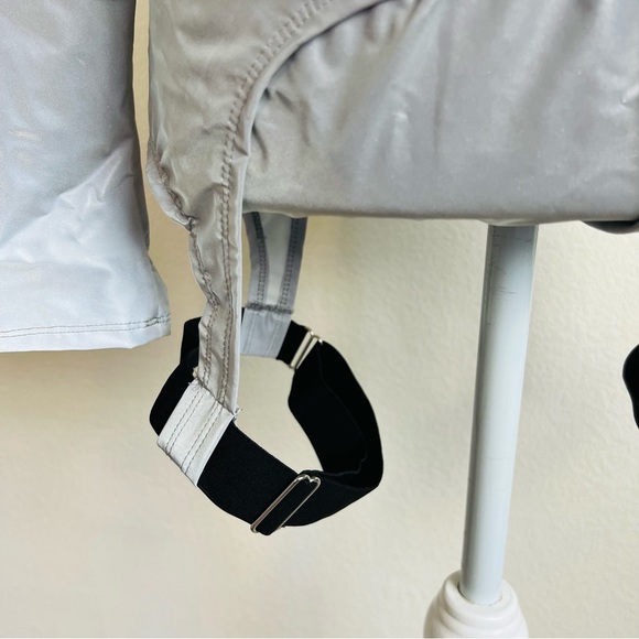 NWT Dolls Kill Reflective Strappy Cutout Garter Bodysuit With Panty Rave Set - Picture 7 of 13